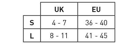 Sizes hammer toe cushion